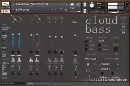 Sound Dust Cloud Bass [KONTAKT]