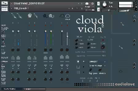 Sound Dust Cloud Viola┬▓ [KONTAKT]