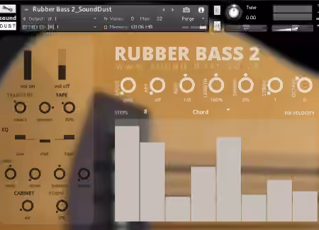 Sound Dust Rubber Bass 2 [KONTAKT]