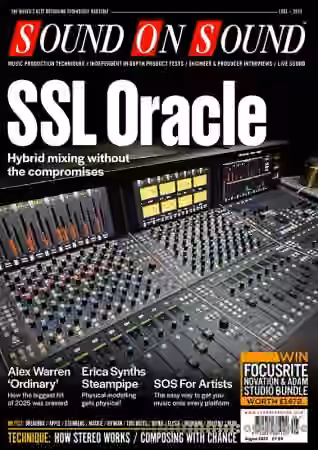 Sound On Sound UK/USA August 2025