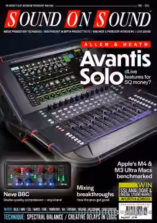 Sound On Sound UK/USA May 2025