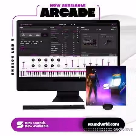 Soundwrld Arcade (Analog Lab V Bank) [Synth Presets]