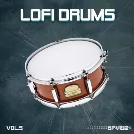 SPVIDZ Lo-fi Drums Vol.5 [WAV]