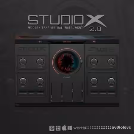 Studio Trap StudioX 2.0 Modern Trap Plugin Instrument RETAiL [WiN, MacOSX]