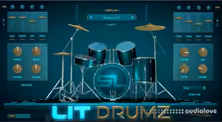 StudioLinkedVST Lit Drumz v1.0 [WiN, MacOSX]