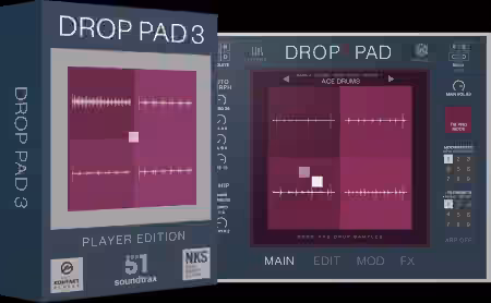Sub51 soundtrax Drop Pad 3 [KONTAKT]