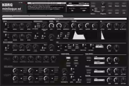 Sunny Synths Korg Minilogue XD Editor v2.4 [WiN, MacOSX]
