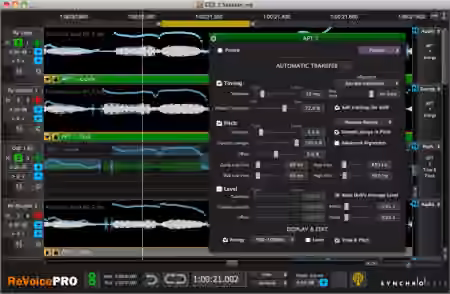 Synchro Arts Revoice Pro v4.2.1.2 /  v1.0.0 Build 68 [WiN, MacOSX]
