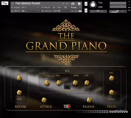 TH Studio Production THE GRAND PIANO [KONTAKT]