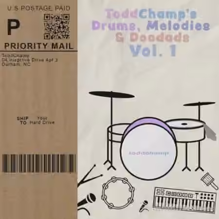 ToddChamp's Drums, Melodies and Doodads Volume 1 [WAV]