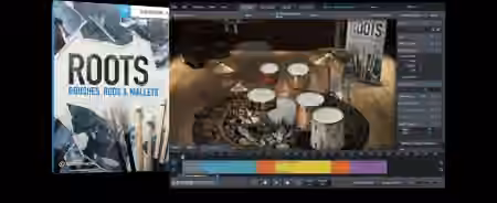 ToonTrack Roots SDX v02 Brushes Rods And Mallets v1.5.0 [Superior Drummer]