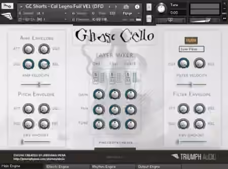 Triumph Audio Ghost Cello v1.1 [KONTAKT]