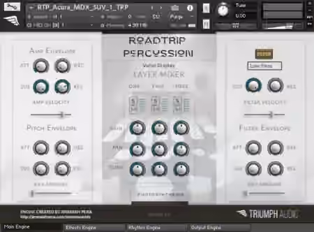 Triumph Audio Roadtrip Percussion v1.1.1 [KONTAKT]