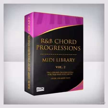 Tru-Urban RnB Chord Progressions Midi Library 2 [WAV, MiDi]