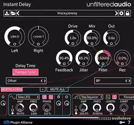 Unfiltered Audio Instant Delay v1.0.1 CE / v1.2.0 [WiN, MacOSX]