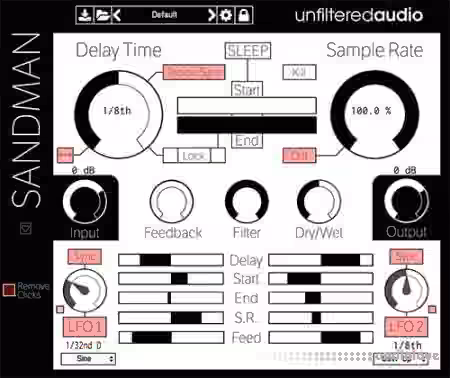 Unfiltered Audio Sandman v1.3.0 CE / v1.1.0 [WiN, MacOSX]