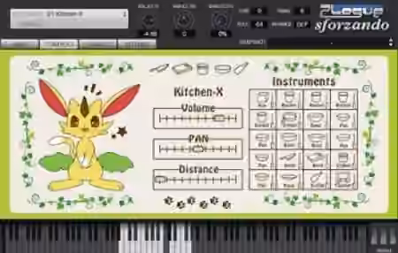 Unreal Instruments Kitchen-X [Sforzando]