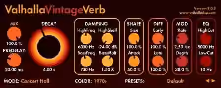 Valhalla DSP Valhalla VintageVerb v4.0.5 [WiN]