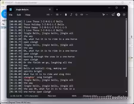 VovSoft Audio to Lyrics Converter v1.4 [WiN]