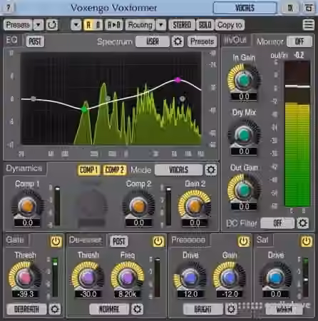 Voxengo Voxformer v2.18 [WiN, MacOSX]
