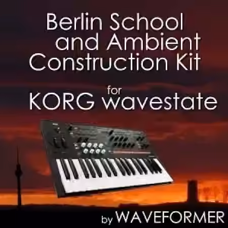 Waveformer Berlin School and Ambient Construction Kit for Korg Wavestate [Synth Presets]