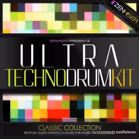 Zenhiser Ultra Techno Drum Kit [WAV]